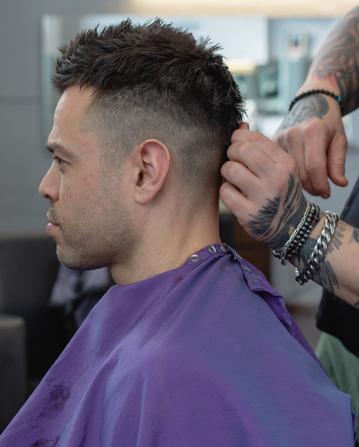 Men's haircut