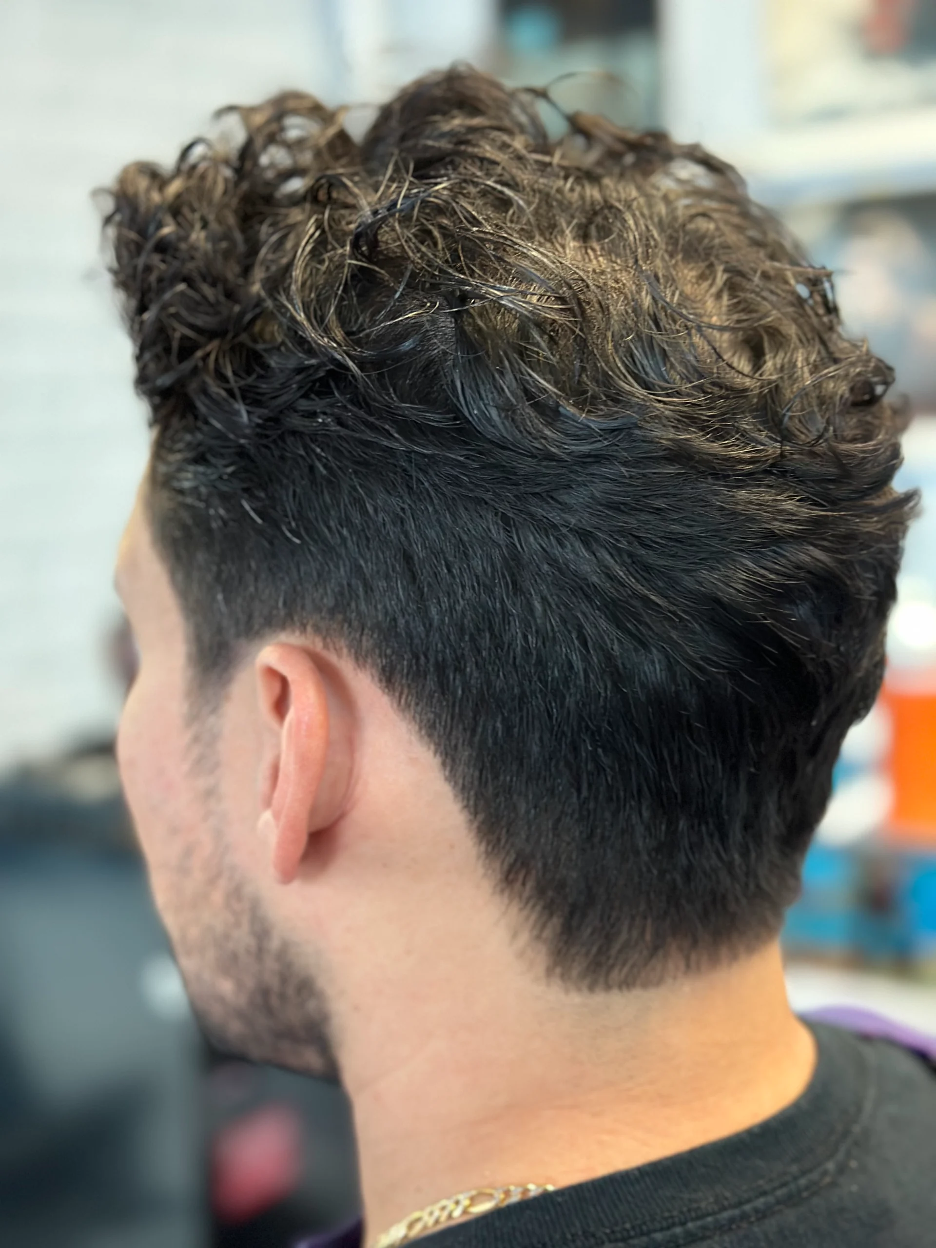 Men's hairstyle